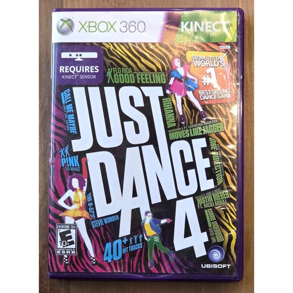 Just Dance 4 (Microsoft Xbox 360, 2012) - Picture 1 of 4